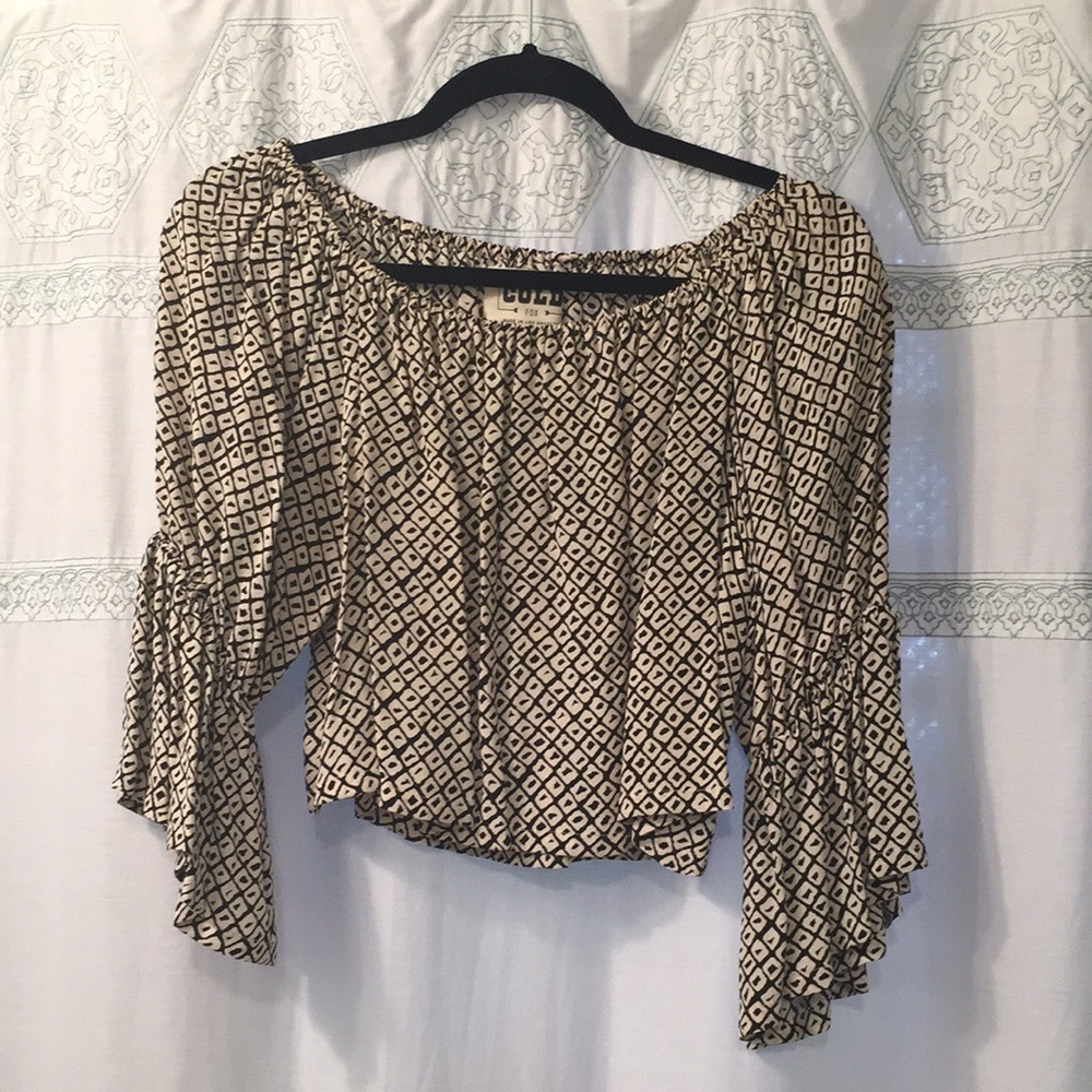 Stone Cold Fox silk blouse